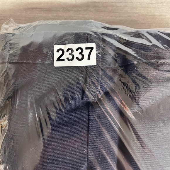 FedEx Cargo Work Pants Womens 18R Navy Safety Stripes plus size comfy 2337 - Picture 7 of 7